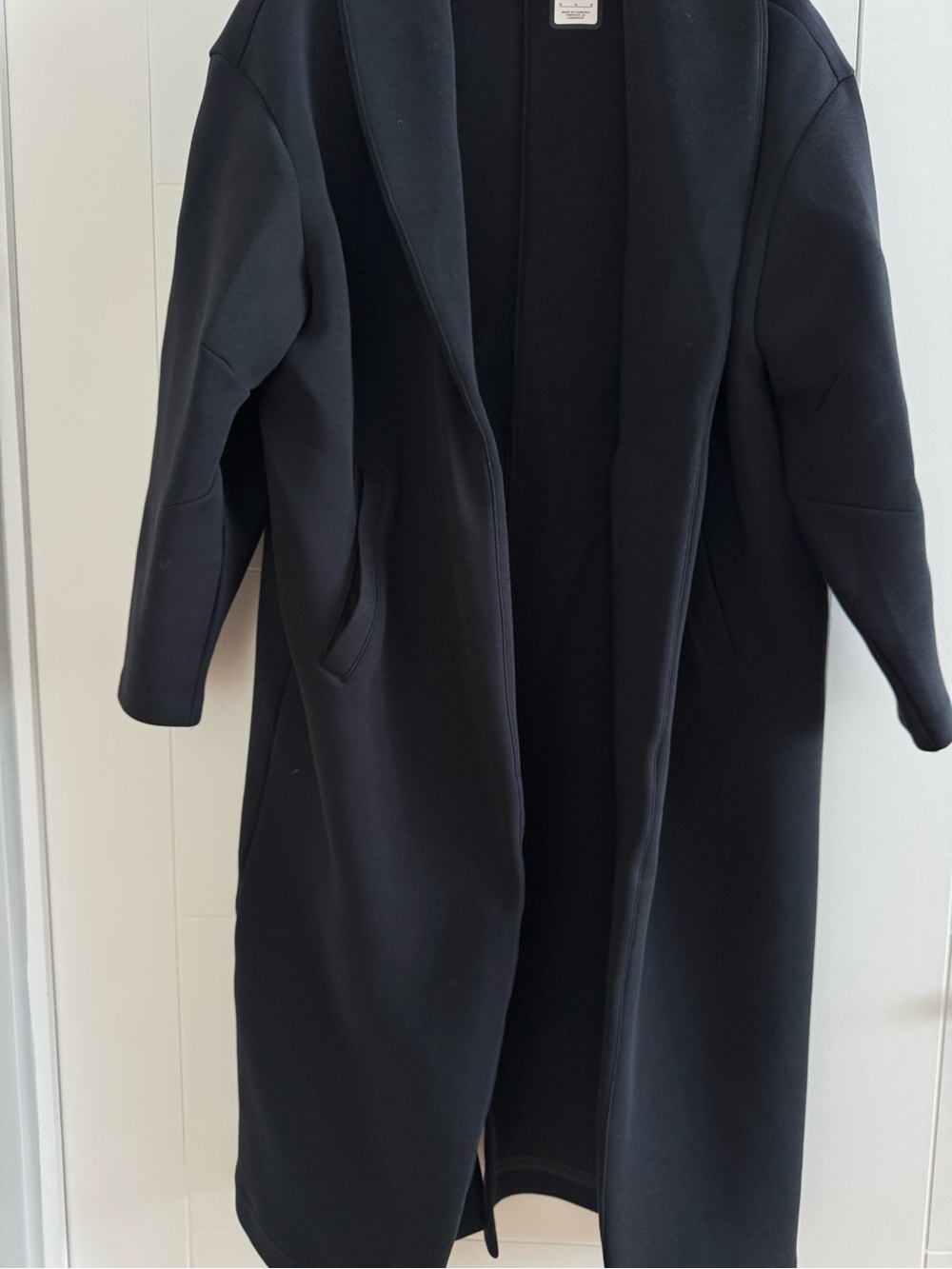 Nike Women’s Long Black Duster Jacket - Size M